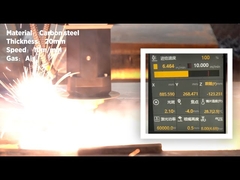 60kW ليزر الألياف القطع (سلسلة الرعد) مظاهرة --- قطع 20 ملم من الفولاذ الكربوني