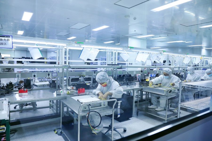 Hyperline Beijing Ltd. خط إنتاج المصنع